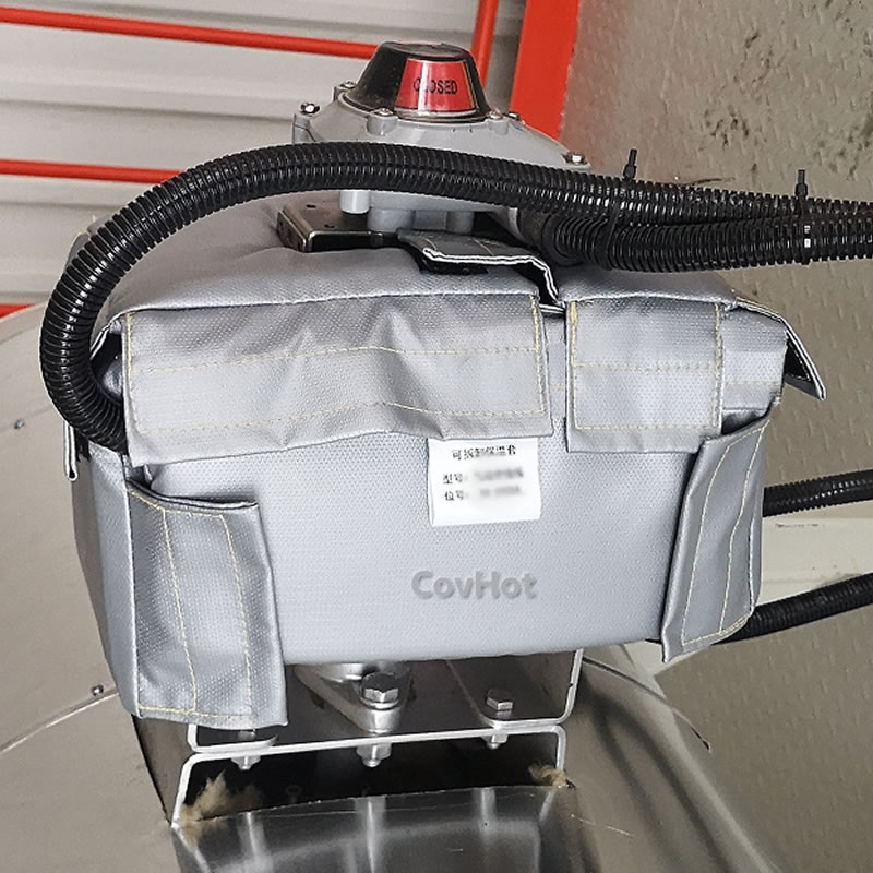 閥門執行器防凍保溫套 儀器儀表設備防火可拆卸伴熱保溫衣