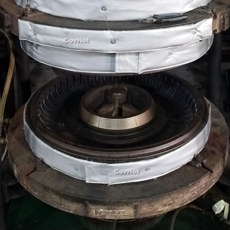 硫化機節(jié)能保溫衣 輪胎廠適用 硫化模具保溫 尺寸定制