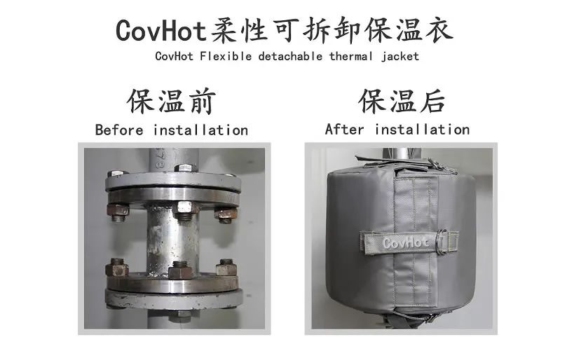 COVHOT?柔性可拆卸式<a href=http://www.ltty168.cn/e/tags/?tagname=%E4%BF%9D%E6%B8%A9%E8%A1%A3 target=_blank class=infotextkey>保溫衣</a>,蒸汽系統(tǒng)節(jié)能,節(jié)能保溫