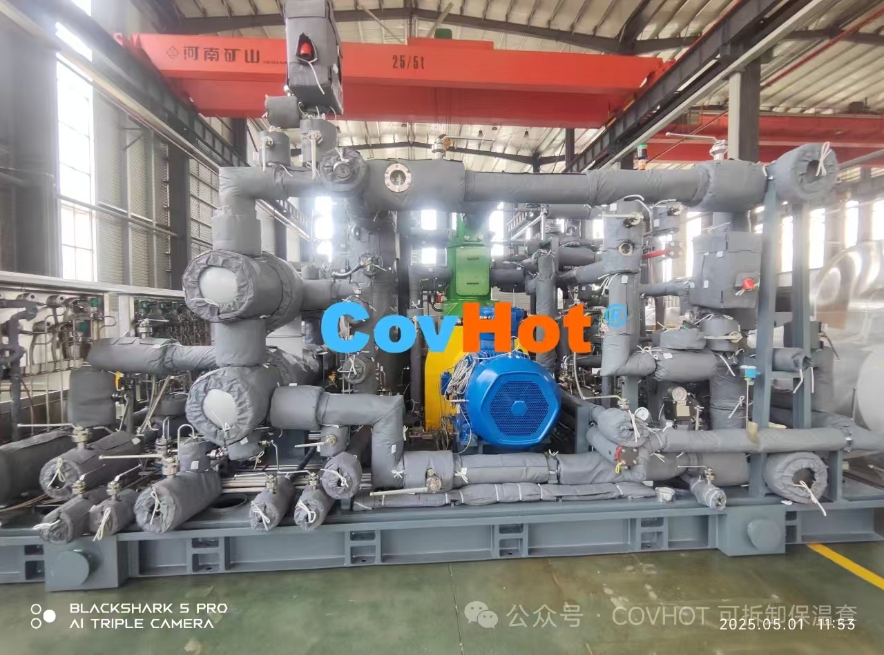 可拆卸保溫套的應用與經濟性分析